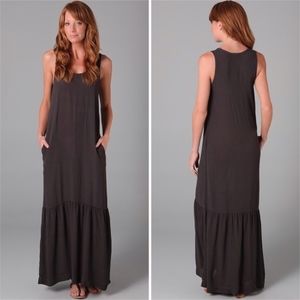 James Perse Crepe Black Maxi